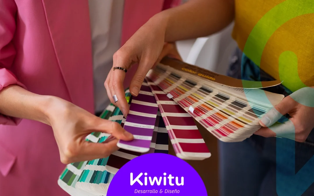 Colores tendencia para 2025 en diseño gráfico y web