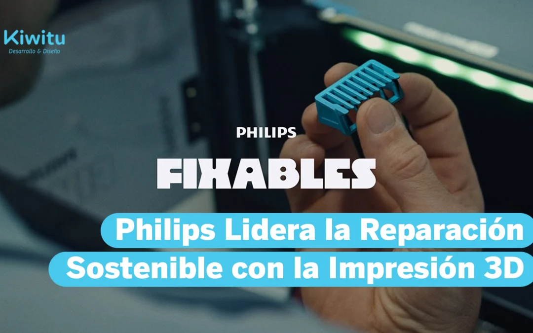 Philips Lidera la Reparación Sostenible con la Impresión 3D