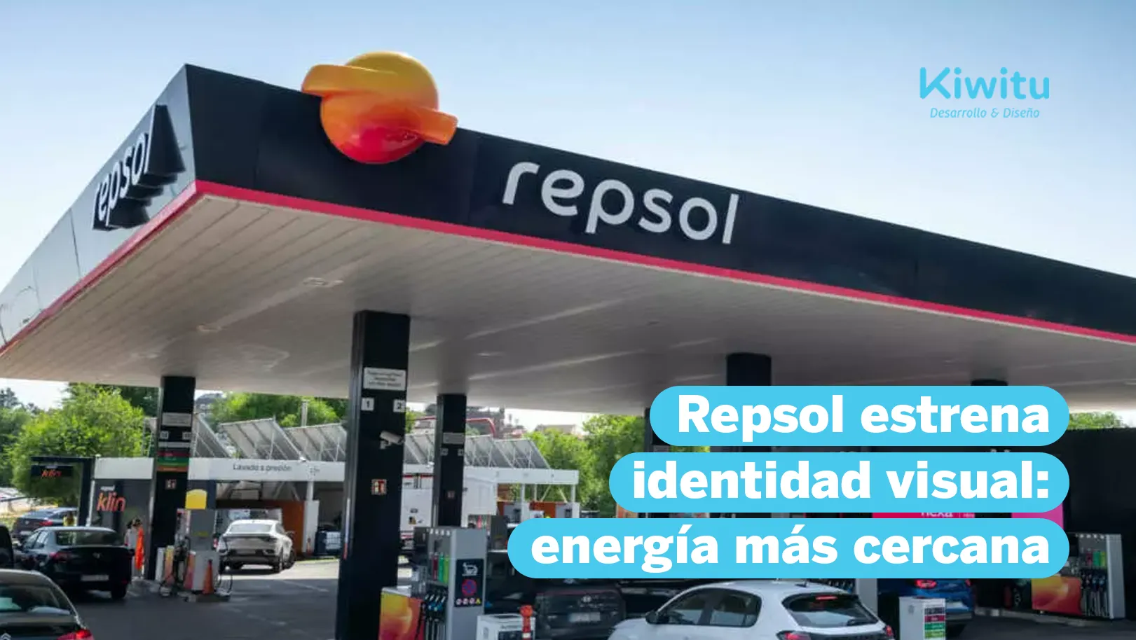 Repsol estrena identidad visual 2025 energía más cercana