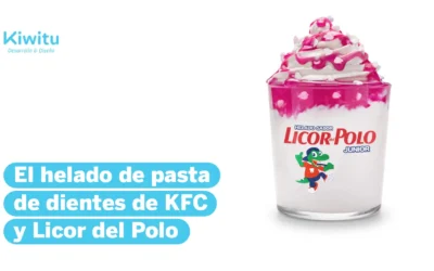 KFC y Licor del Polo revolucionan el marketing con un helado sabor pasta de dientes
