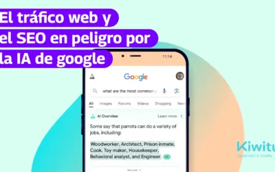 El tráfico web y el SEO en peligro por la IA de google
