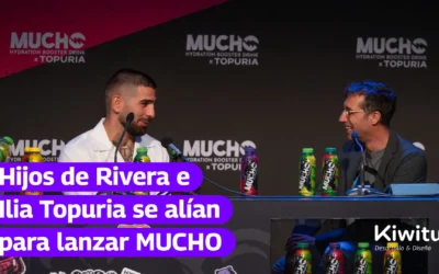 Hijos de Rivera e Ilia Topuria se alían para lanzar MUCHO, una innovadora bebida funcional