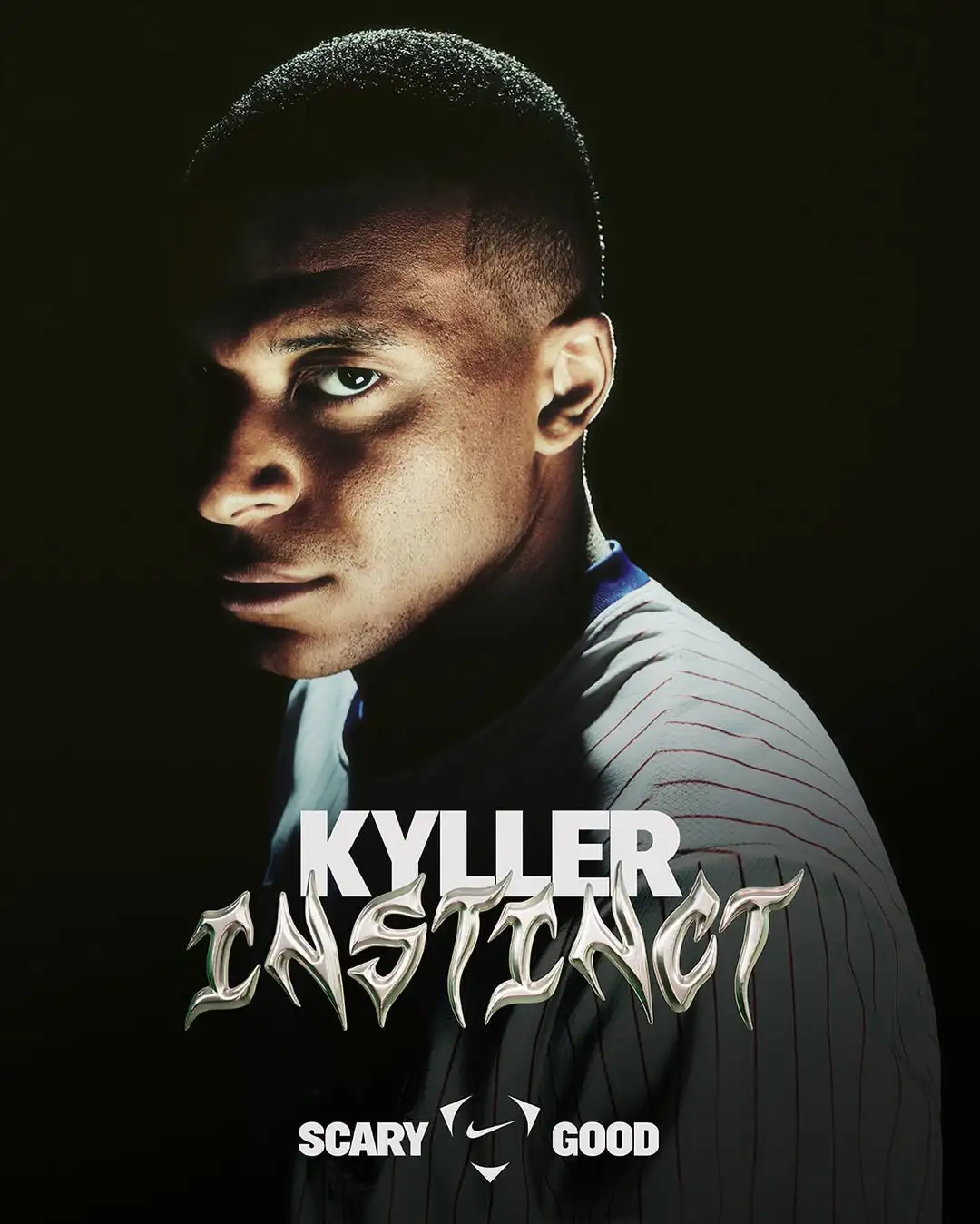 La campaña “Scary Good” presenta una serie de cortos con estética de terror, protagonizados por figuras del fútbol como Kylian Mbappé