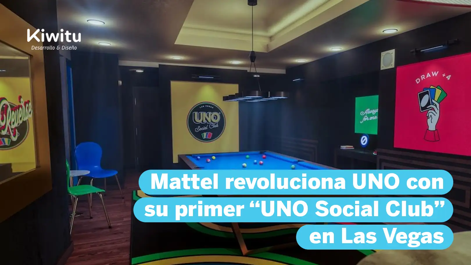 Mattel revoluciona UNO con su primer “UNO Social Club” en Las Vegas Mattel revoluciona UNO con su primer UNO Social Club en Las Vegas