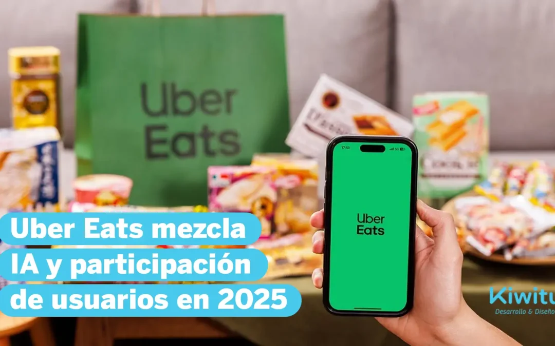 Uber Eats mezcla IA y participación de usuarios en 2025