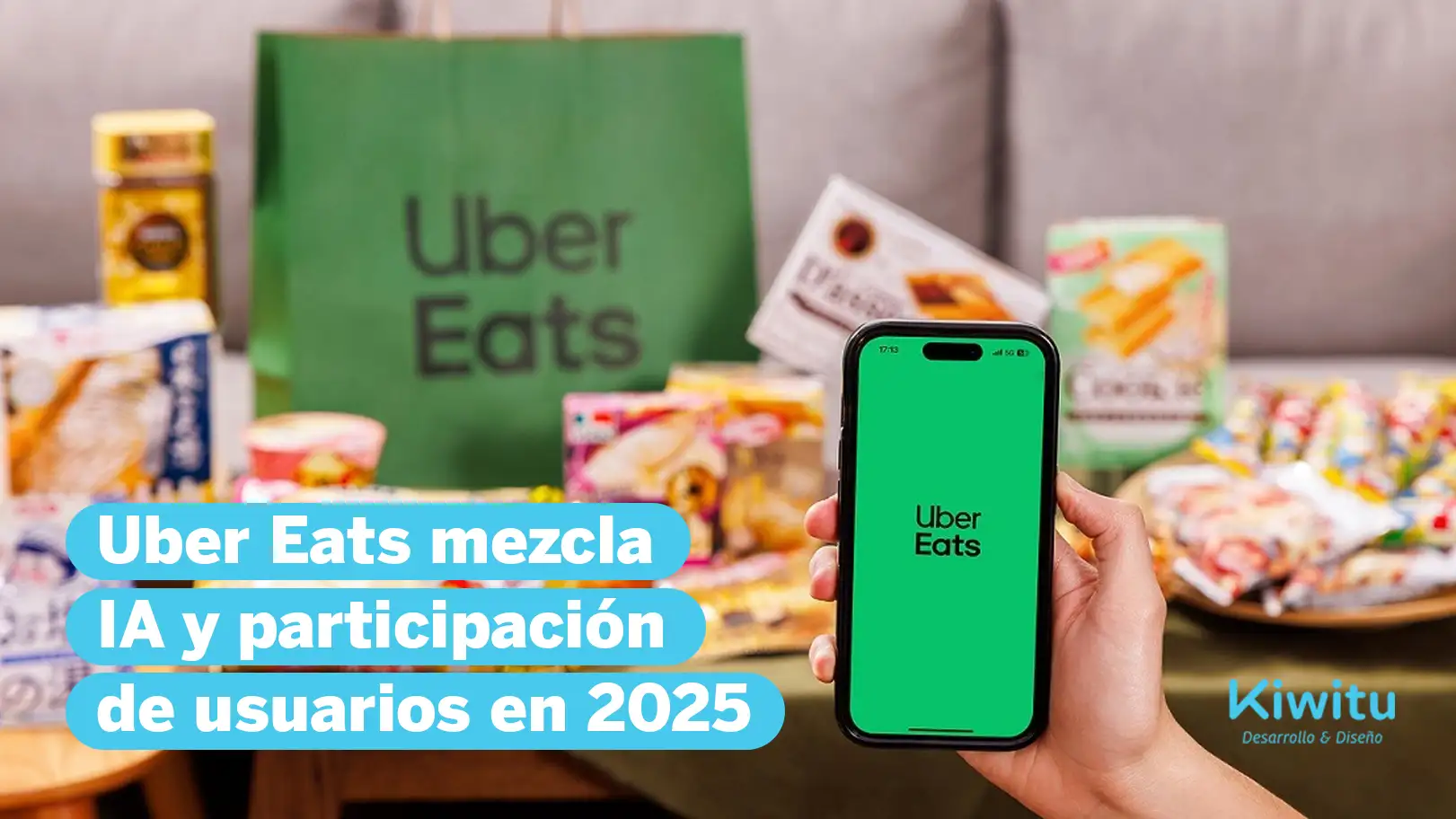 Uber Eats mezcla IA y participación de usuarios en 2025 Uber Eats mezcla IA y participación de usuarios en 2025