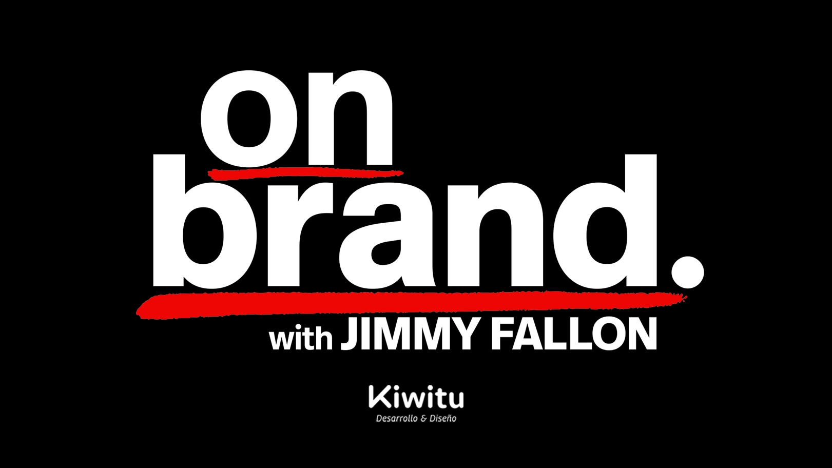 El caos creativo de ON Brand: la imagen promocional diseñada en Canva que impulsa la tendencia del anti-diseño