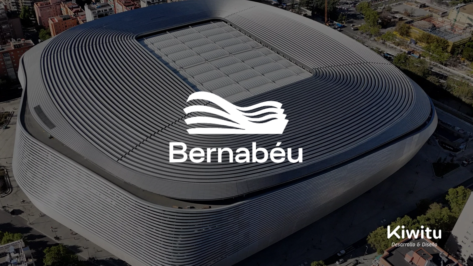 El nuevo logo del Bernabeu branding en los estadios de fútbol